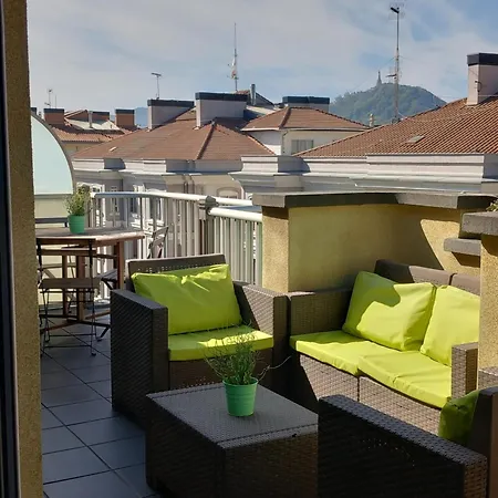Attic+views+terrace+parking Апартаменти *